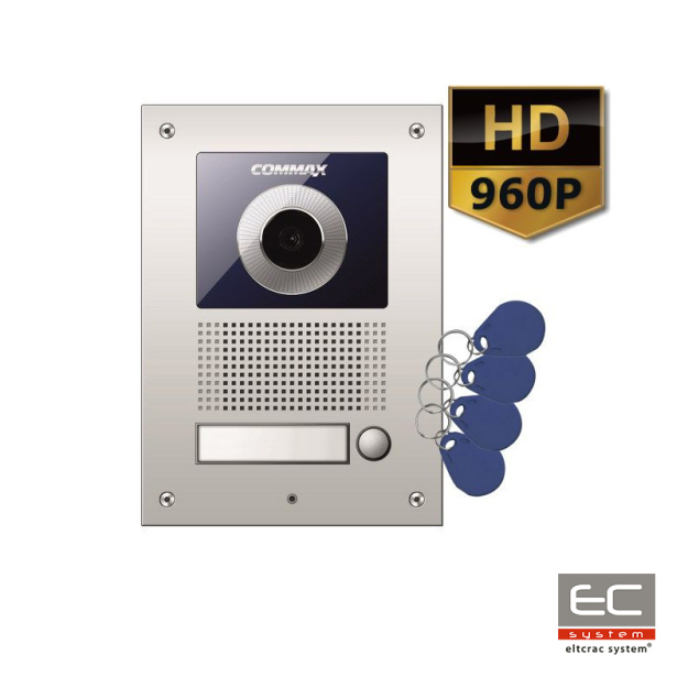 DRC-41UNHD/RFID - Kamera podtynkowa z regulacją optyki HD 960P oraz czytnikiem RFID - COMMAX | DRC-41UNHD/RFID