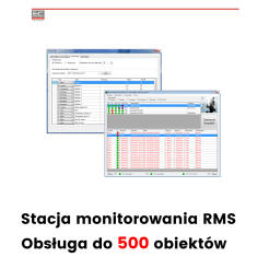 RMS-500 / RMS-20 / RMS-5 - Oprogramowanie stacji monitorowania - ROPAM | RMS-500 / RMS-20 / R