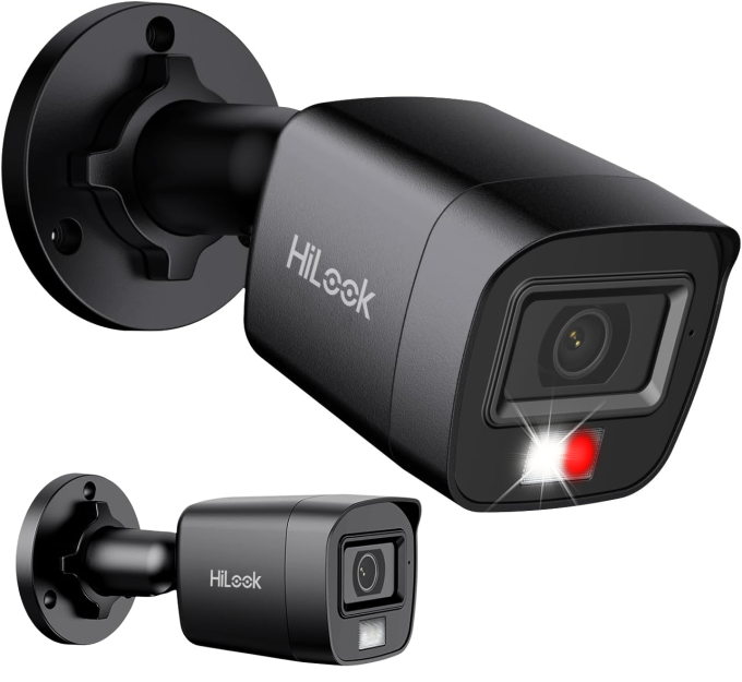 TVI-B8M-20DL BLACK - Kamera tubowa 4w1, 8Mpx, 2.8mm, Smart Hybrid Light - Hilook by Hikvision | TVI-B8M-20DL BLACK