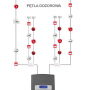6100 - Centrala sygnalizacji pożarowej Protec - D+H | 6100