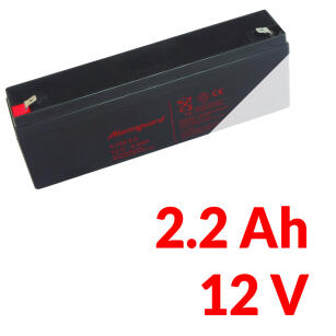 CJ 12V-2,2 - Akumulator 2,2Ah 12V - Alarmguard | CJ 12V-2,2
