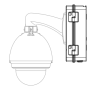 BCS-ASD / PFA140 - Adapter montażowy do kamer - BCS LINE | BCS-ASD / PFA140
