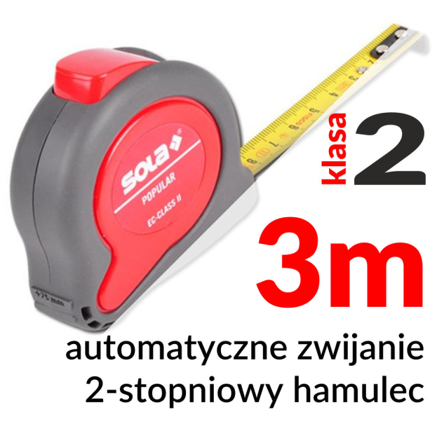 SO50024201/401 Miara zwijana 3m, 5m lub 8m - Sola