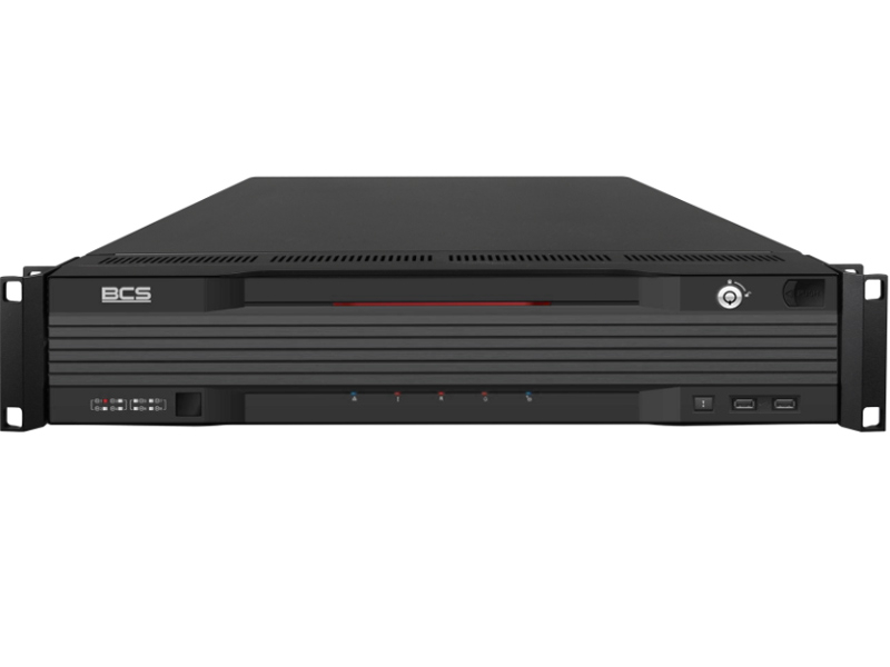 BCS-U-NVR3208R-A-4K(8TB) - Rejestrator IP 32- kanałowy, do 12Mpx, 1x8TB(wbudowany), RAID, eSATA - BCS Ultra | 5904890711723