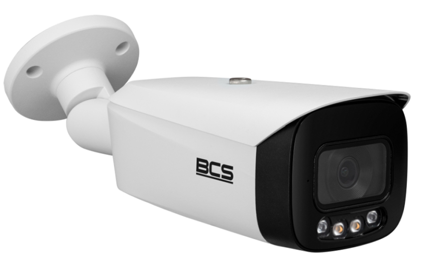BCS-L-TIP52FCL4-Ai1 - Kamera tubowa IP 2Mpx Night Color TiOC, 2.8mm, LED 40m, Ai - BCS Line | 5904890701335