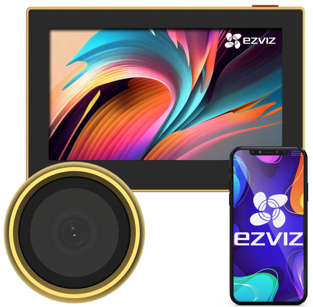 CP2 Gold - Inteligentny wizjer z ekranem 4.3