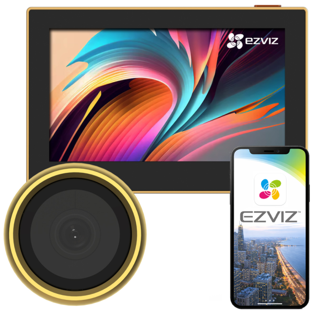 CP2 GOLD - Inteligentny wizjer z ekranem 4.3