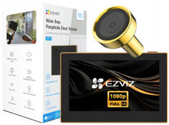 CP2 Gold - Inteligentny wizjer z ekranem 4.3", Full HD, WiFi, 2200mAh  - Ezviz | CP2 Gold