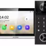 Wideodomofon IP, zestaw DS-KV6124-WBE1 + DS-KH6350-WTE1, PoE, WiFi - Hikvision
