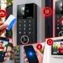 Wideodomofon IP, zestaw DS-KV6124-WBE1 + DS-KH6350-WTE1, PoE, WiFi - Hikvision