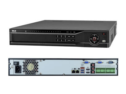 BCS-NVR3204-4K-III  Rejestrator 32-kanałowy IP, 12Mpx, 4xHDD - BCS | BCS-NVR3204-4K-III