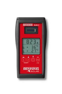 SUN 2 - Miernik do pomiaru nasłonecznienia i temperatury - Benning
