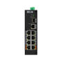 BCS-L-SP08E01G-1SFP - Switch przemysłowy PoE, 8x PoE, 1x Uplink / SFP, ePoE - BCS Line