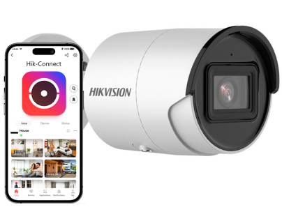 DS-2CD2043G2-IU - Kamera tubowa IP 4Mpx, 2.8mm, IR40m, Mikrofon, AcuSense - Hikvision | 6941264063711