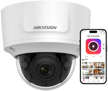 DS-2CD2723G0-IZS - Kamera kopułkowa IP, 2Mpx, 2.8-12mm Motozoom, IK10, IR30m - HIKVISION | 6954273648411