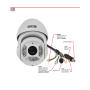BCS-SDHC5230-III - Kamera szybkoobrotowa 2 Mpx, HDCVI, AHD, TVI, ANALOG, 4.3-129mm, 30x zoom, WDR,  Ultra DNR, IR 100m - BCS LINE - 2