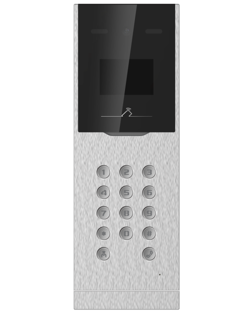 DS-KD8023-E6 - Stacja bramowa IP z czytnikiem i szyfratorem - Hikvision | 6941264072249
