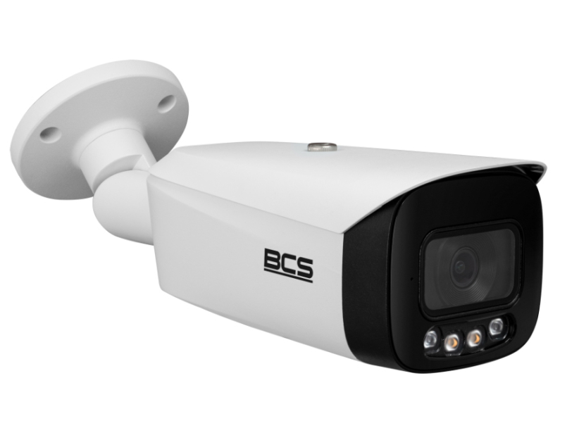 BCS-L-TIP58FCL4-Ai1 - Kamera tubowa IP 8Mpx Night Color TiOC, 2.8mm, LED 40m, Ai - BCS Line | 5904890701359