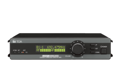 WT-5805 - Odbiornik bezprzewodowy - 64 kanały - TOA | WT-5805