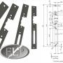 SP2503-S - Szyld surowy do kaset, przeznaczony głównie do kaset R3/R4 - Elektra Plus - 3