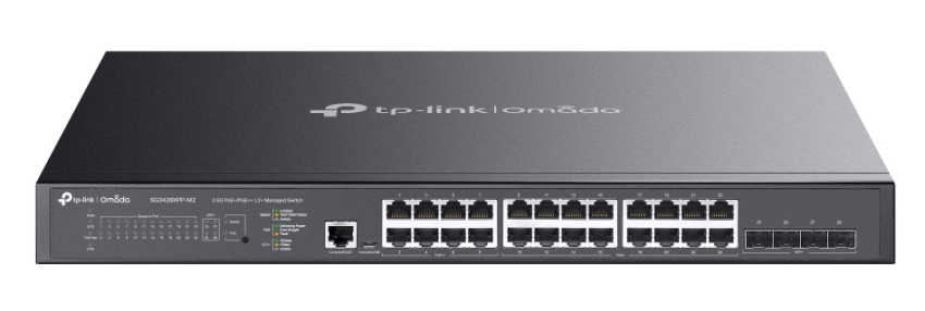 SG3428XPP-M2 - Switch zarządzalny Omada, 4x SFP+ 10GE, 24x 2.5GBASE-T - TP Link | SG3428XPP-M2
