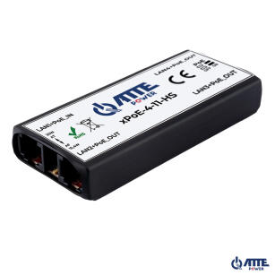 xPoE-4-11A-HS - Extender, Switch PoE 4 porty (1xPoE IN + 3xPoE OUT) - ATTE | 5902143690474