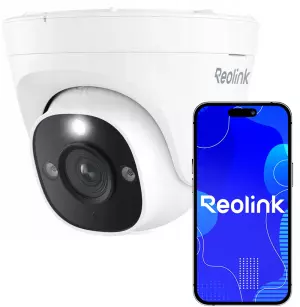 P334 - Kamera kopułkowa IP 8Mpx, 2,8mm, IR 30m, PoE, detekcja AI - Reolink | 6975253983766