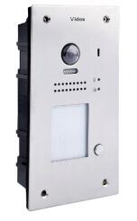 S1201A-2 -  Panel bramowy DUO jednoabonentowy z kamerą i czytnikiem zbliżeniowym RFID 125kHz - Vidos | 5907281206259