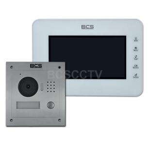 BCS-VDIP6 - Zestaw wideodomofonowy IP o rozszerzonej funkcjonalności, jednorodzinny - BCS | BCS-VDIP6