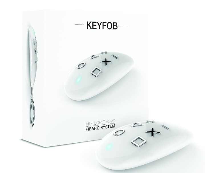 FGKF-601 - Kompaktowy pilot zdalnego sterowania, KeyFob, Z-Wave - Fibaro | 5905279987562