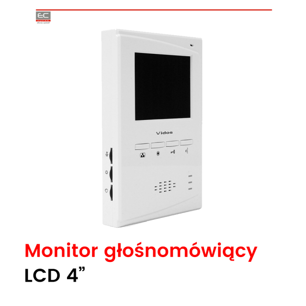 MC395 - Monitor głośnomówiący do wideodomofonu 4