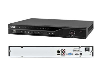 BCS-NVR1602-4KE-AI - Rejestrator IP, 16-kanałowy, 4K, H.265+, AI - BCS LINE | BCS-NVR1602-4KE-AI