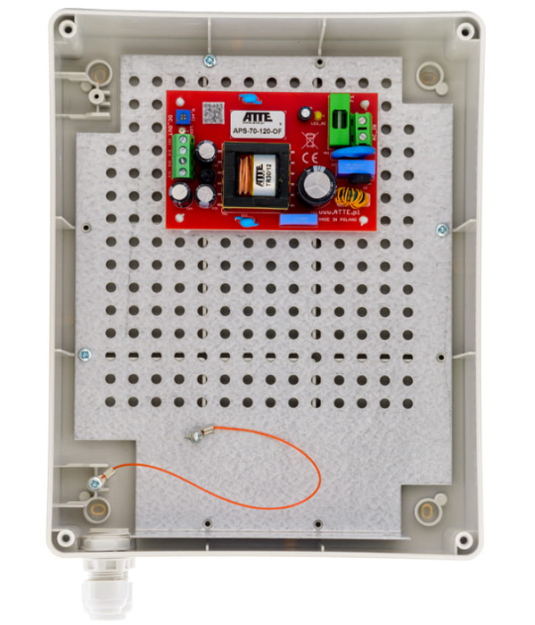 APS-70-120-L1 - Zasilacz sieciowy w obudowie zewnętrznej, 12V, 6A, 72W - Atte | 5902143690801