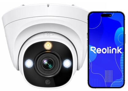 RP-PCT8M - Kamera IP PoE 8MPx 4K 2,8mm, Smart Detekcja AI, IR 30m, kolorowy tryb nocny, IP67 - Reolink | 6978285031863