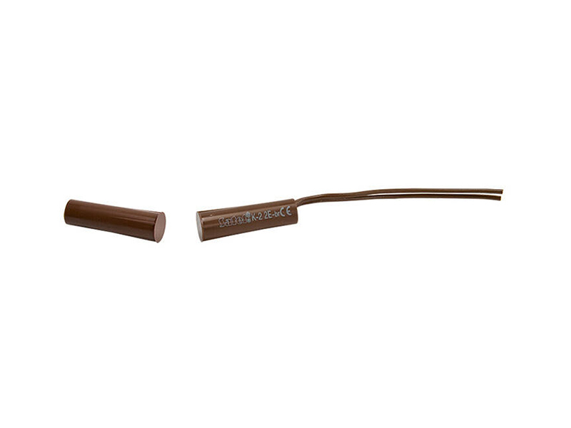 K-2 2E BR - Czujka magnetyczna / Kontaktron czołowy z 2 rezystorami 1,1kΩ - SATEL | 5905033335318