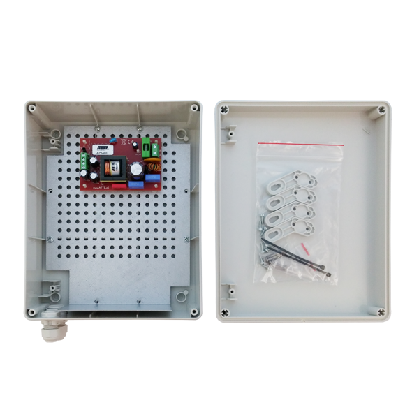 APS-90-480-L1 / APS4802/L - Zasilacz impulsowy 230V AC - 48V DC, 2A, 96W w obudowie zewnętrznej IP56 240x190x90mm - Atte | 5902143690900