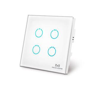 MH-S314 - Dotykowy przełącznik czteroprzyciskowy, Switch - MCOHome | 4251295700748