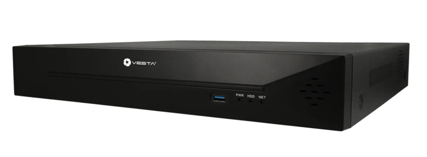 NVR7464-IO-ULTRA - Rejestrator IP 64-kanałowy, do 8Mpx, 4K, Alarm I/O, 4xHDD, PRO AI, ONVIF - VESTA | NVR7464-IO-ULTRA