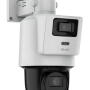 PTZ-D4 - Kamera obrotowa IP TandemVu 4Mpx+4Mpx, 2.8mm + 8mm, Smart Hybrid Light - HiLook By Hikvision