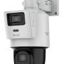PTZ-D4 - Kamera obrotowa IP TandemVu 4Mpx+4Mpx, 2.8mm + 8mm, Smart Hybrid Light - HiLook By Hikvision | 5905172116991
