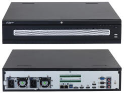 NVR608RH-32-XI - Rejestrator IP 32 kanałowy, 32Mpx, 8xHDD, H.265+, RAID, AI - DAHUA | 6923172546500