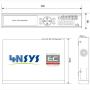 FDS-1620HP - Rejestrator cyfrowy 16 kanałowy H.264 / 16CH@960H - 4NSYS - 3