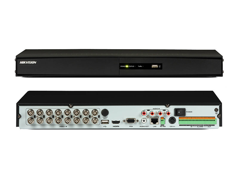 DS-7216HGHI-SH/A - Rejestrator 16-kanałowy 2.0 Mpix HD-TVI / ANALOG / IP - HIKVISION | DS-7216HGHI-SH/A