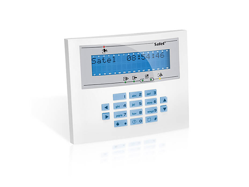 INT-KLCDL-BL - Manipulator LCD - SATEL | 5905033330818
