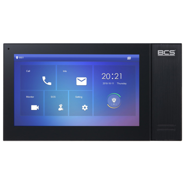 BCS-MON7400B-S - Monitor wideodomofonu IP, 7