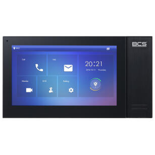 BCS-MON7400B-S - Monitor wideodomofonu IP, 7" LCD, PoE - BCS LINE | BCS-MON7400B-S