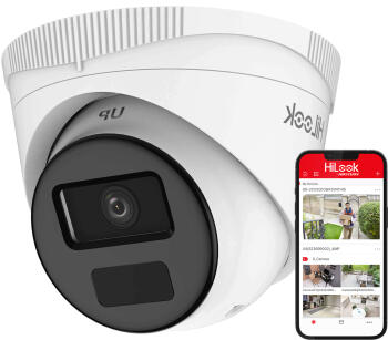 IPC-T241H-C - Kamera kopułkowa IP 4Mpx, 2.8mm, IR20m - HiLook by Hikvision | 6942160462042