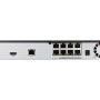 QRN-830S - Rejestrator 8-kanałowy IP, do 8Mpx, 1xHDD, H.265, PoE, Wisenet Q - Hanwha Techwin | QRN-830S