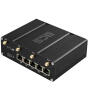 BCS-R4GDS-1W4L-P-W-G- Router przemysłowy LTE DUAL SIM 4G/3G, 2x 10/100Mbps, 2x slot SIM, PoE, WiFi, GPS - BCS