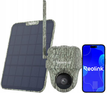 G450 - Kamera obrotowa IP 8Mpx, 4K, LTE 4G, Panel Solarny, Detekcja AI - Reolink | G450